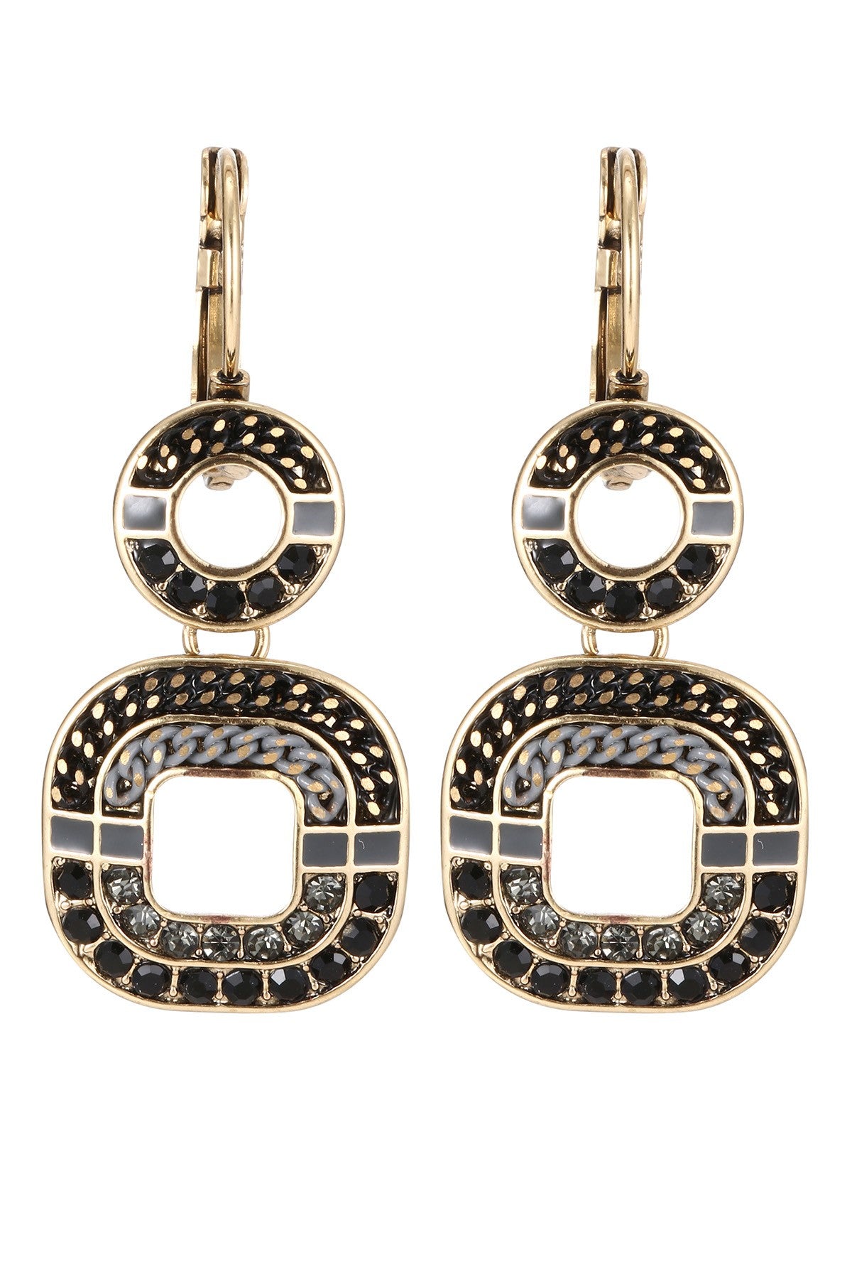 Boucles d'oreilles Strass 19AHBOMH004