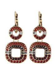 Boucles d'oreilles Strass 19AHBOMH004