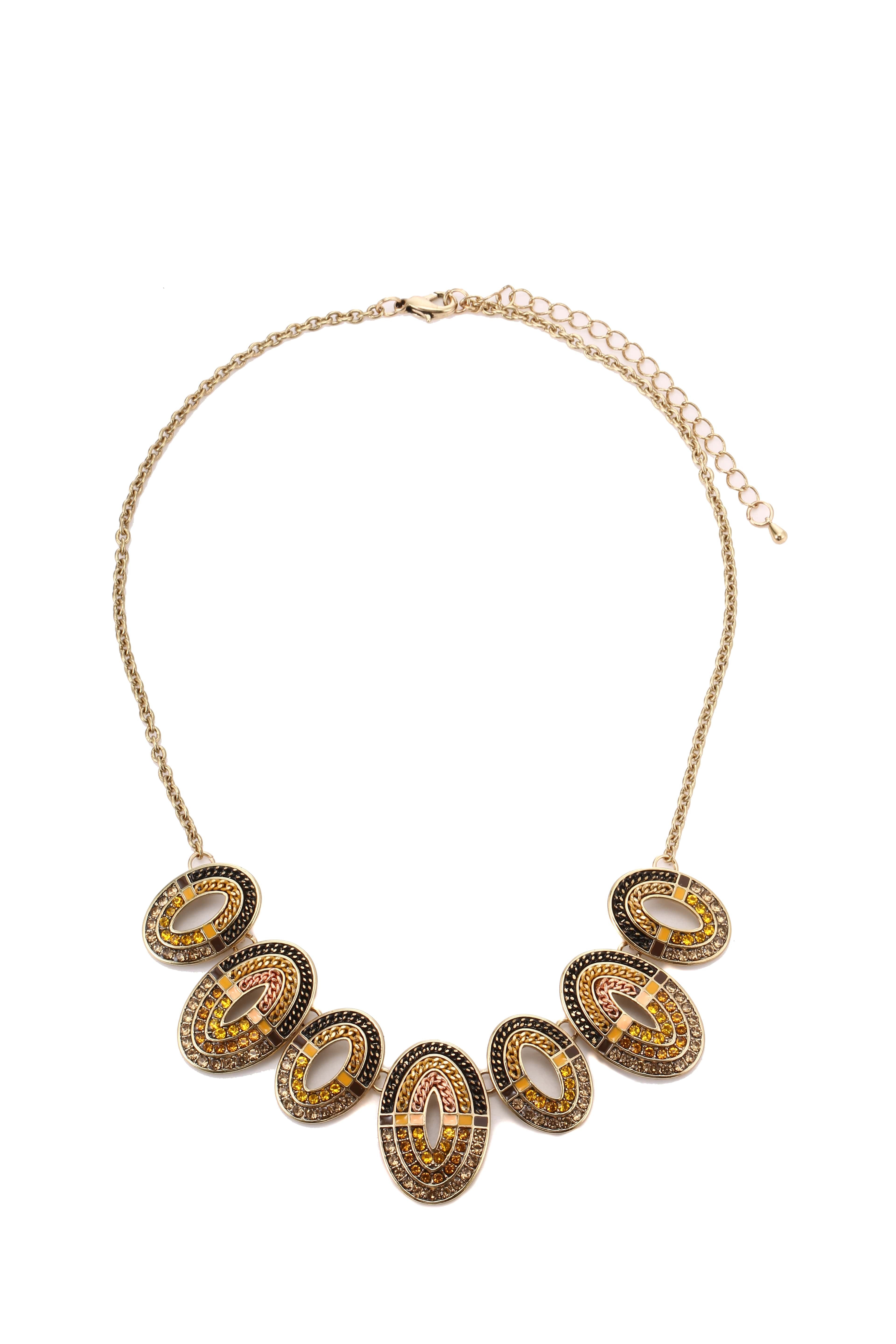 Collier Strass 19AHMH003