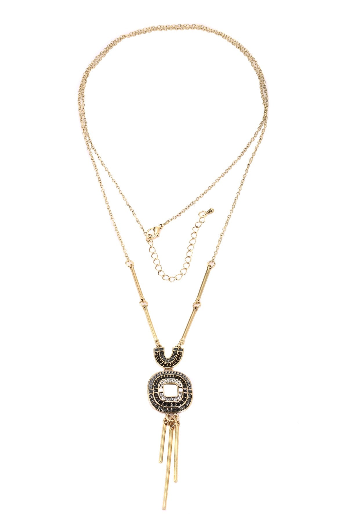 Collier Sautoire Strass 19AHMH007