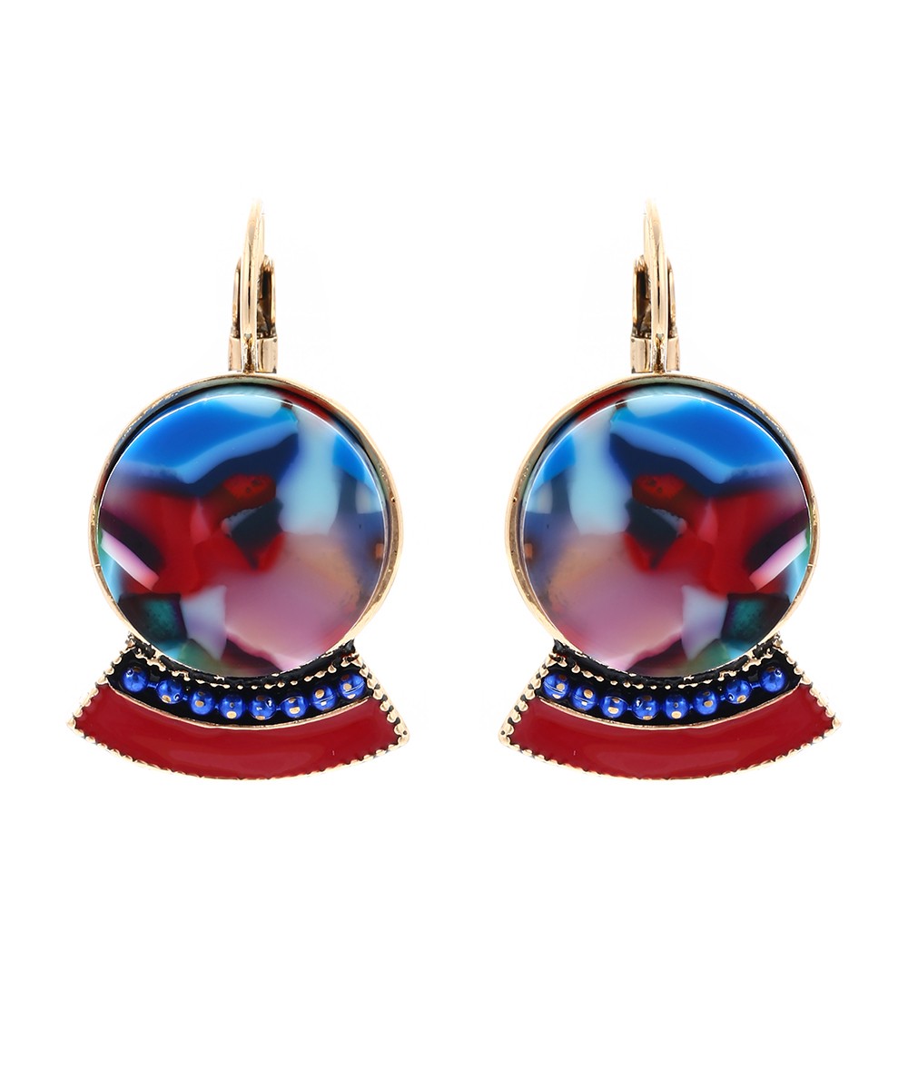 Boucles d'oreilles  Dormeuse 21AHBO013