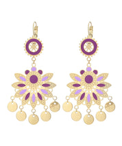 Boucles d'oreilles Longues Dormeuse Acier 22PEBOA005