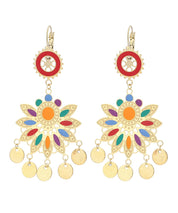 Boucles d'oreilles Longues Dormeuse Acier 22PEBOA005
