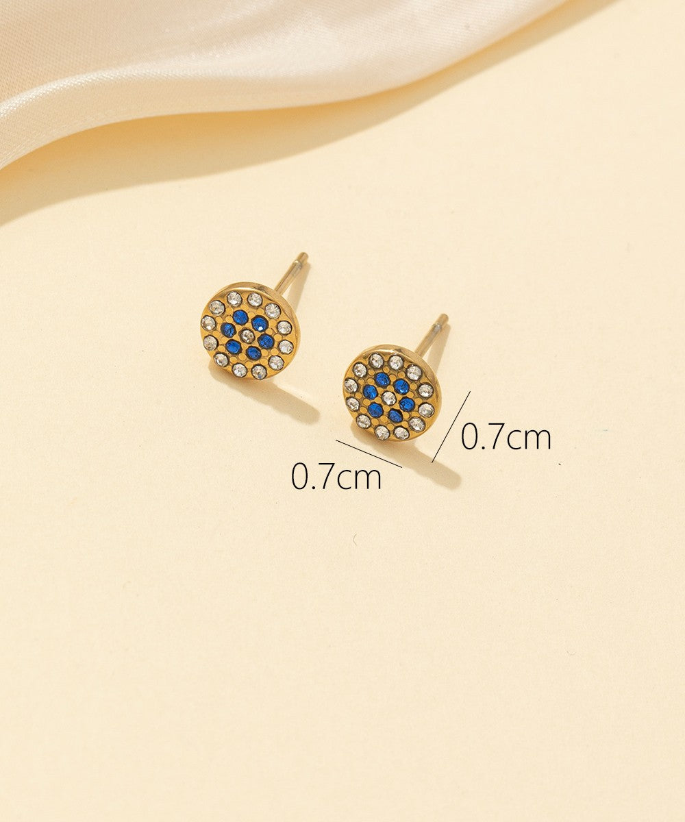 Boucles d'oreilles Clou Acier 24BOA045d