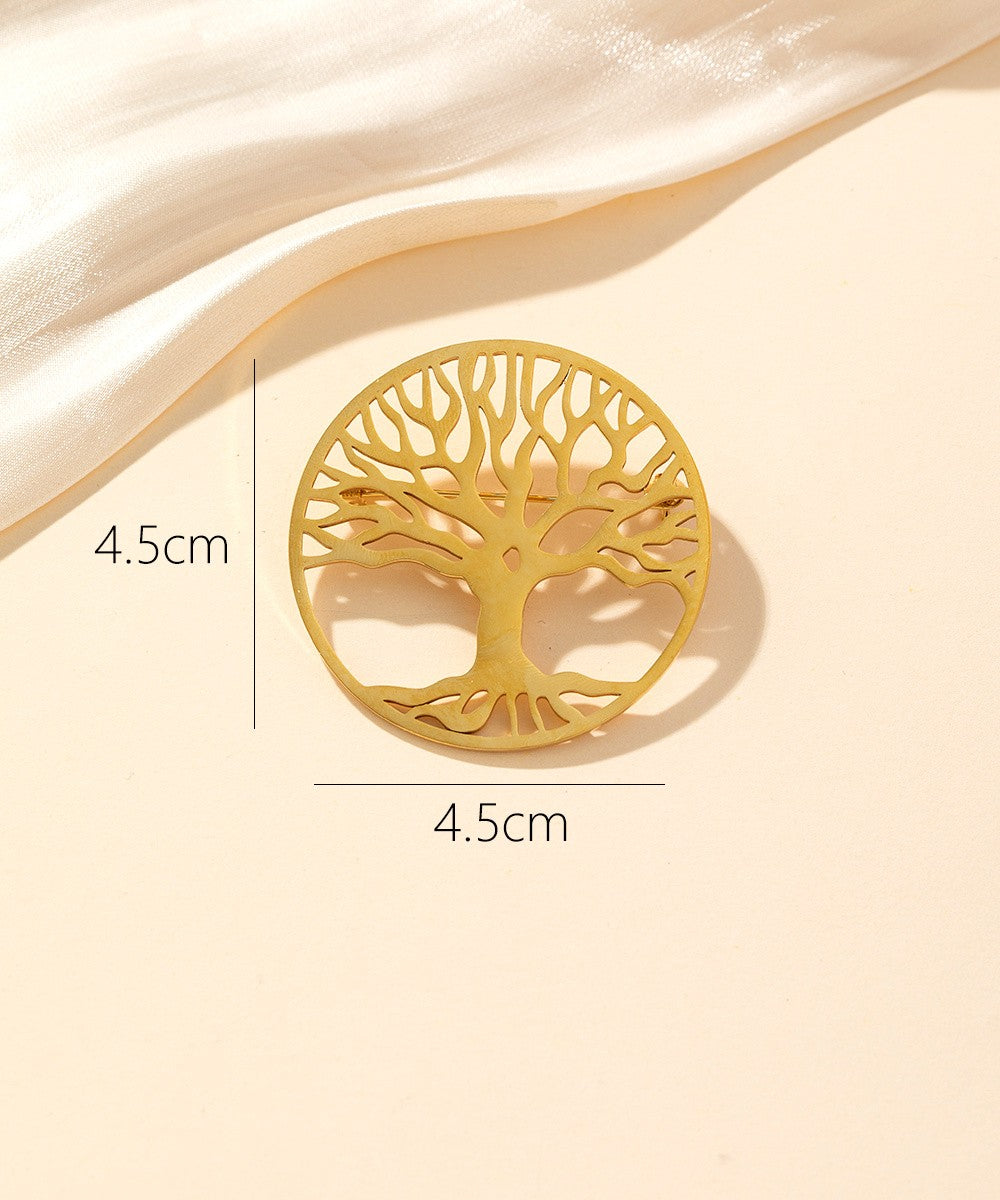 Broche Acier inoxydable 24BRO002d