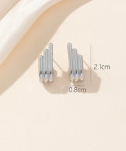Boucles d'oreilles Clou Acier 24BOA059