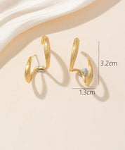 Boucles d'oreilles Clou Acier 24BOA062