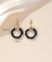 Boucles d'oreilles Clou Acier 24BOA008