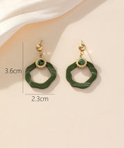 Boucles d'oreilles Clou Acier 24BOA008