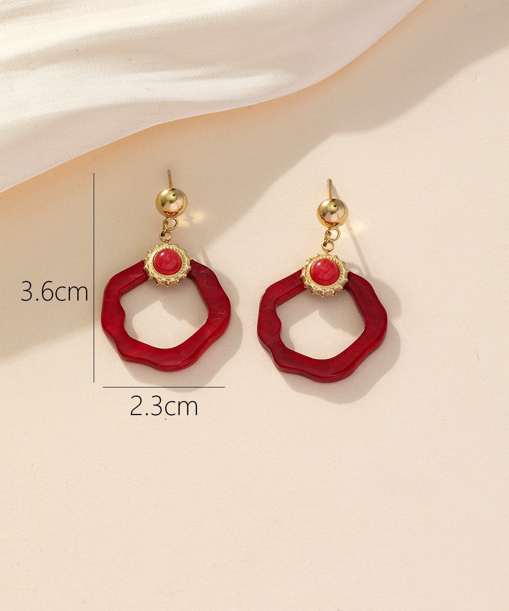 Boucles d'oreilles Clou Acier 24BOA008