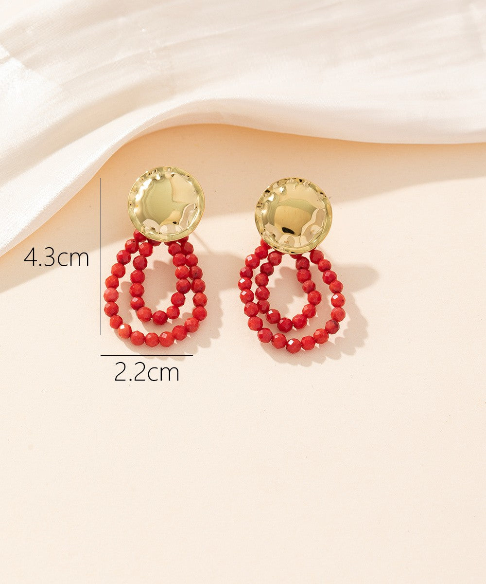 Boucles d'oreilles Clou Acier 24BOA013
