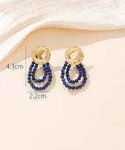 Boucles d'oreilles Clou Acier 24BOA013