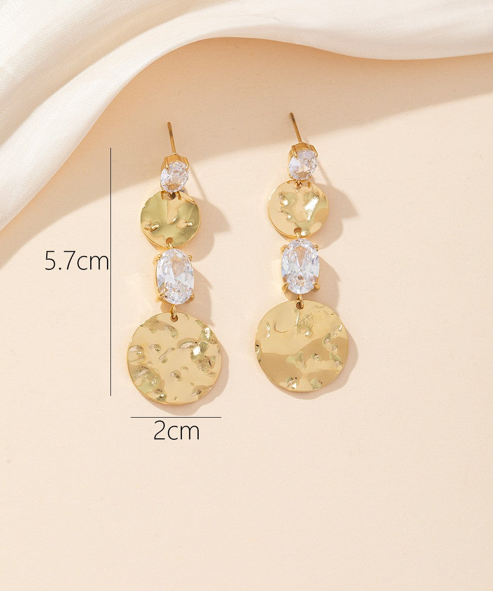 Boucles d'oreilles Clou Acier 24BOA019