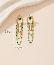 Boucles d'oreilles Clou Acier 24BOA024