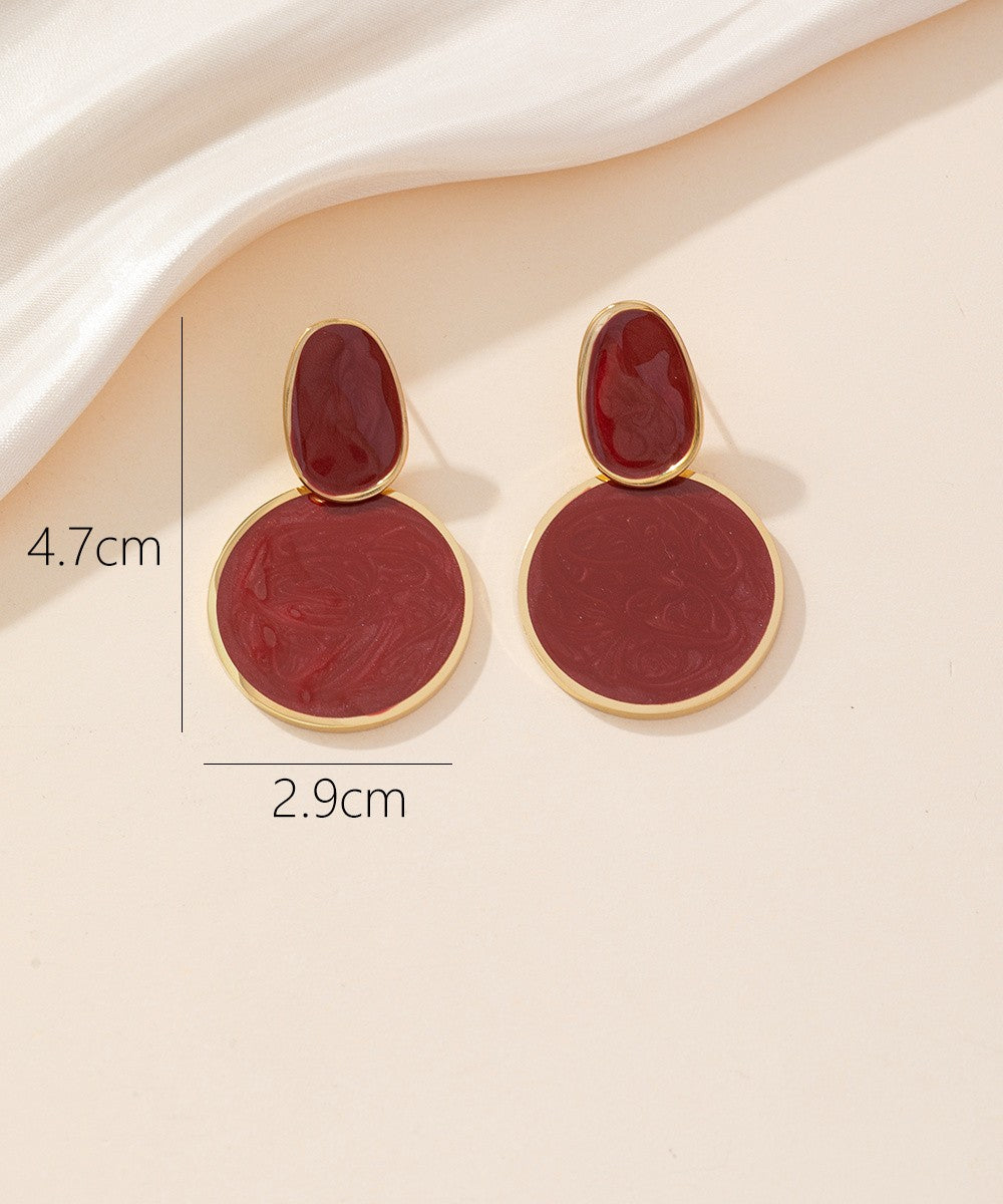 Boucles d'oreilles Clou Acier 24BOA027