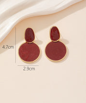 Boucles d'oreilles Clou Acier 24BOA027