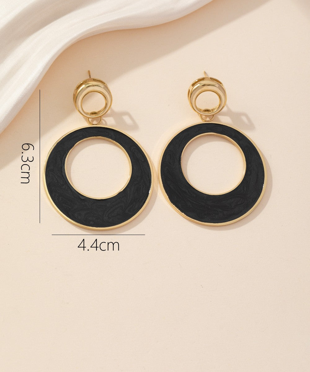 Boucles d'oreilles Clou Acier 24BOA028
