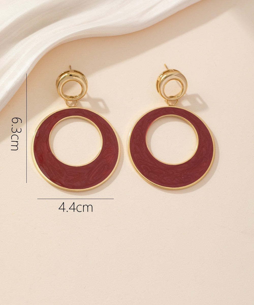 Boucles d'oreilles Clou Acier 24BOA028
