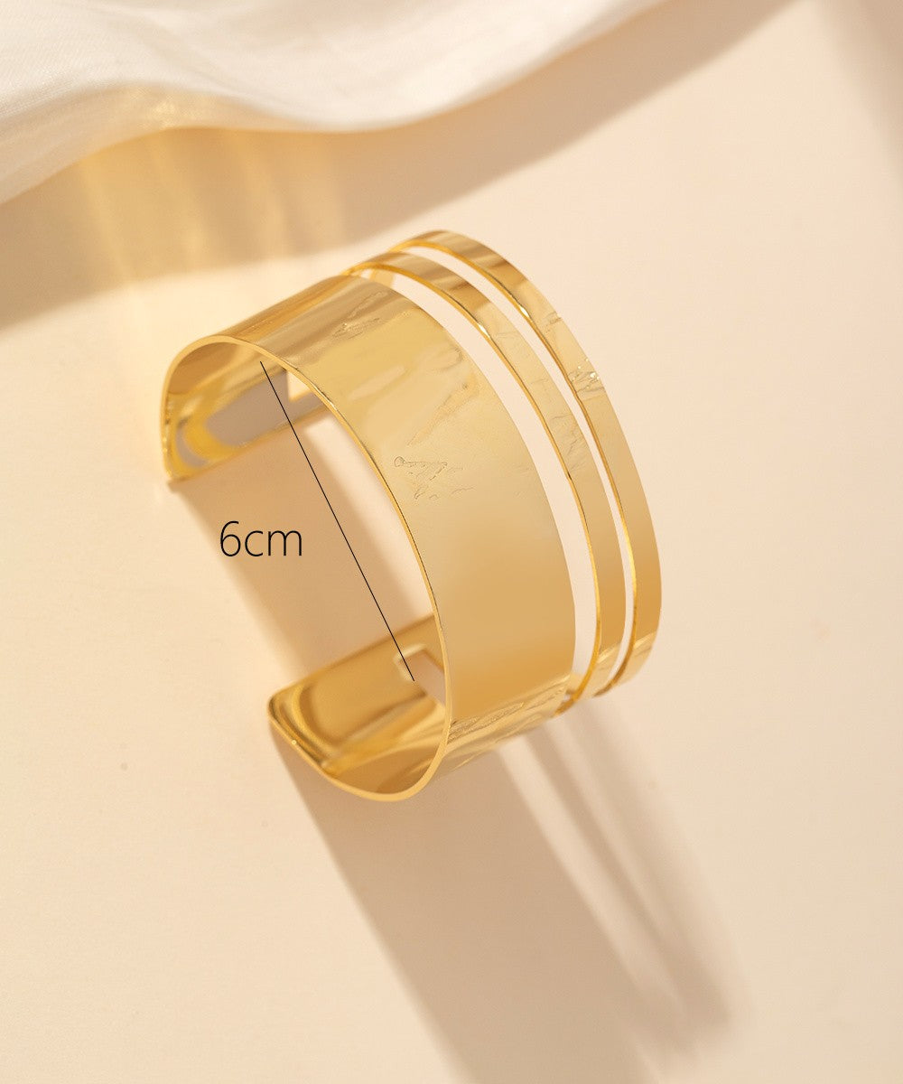 Bracelet Manchette Acier inoxydable 24BRA002