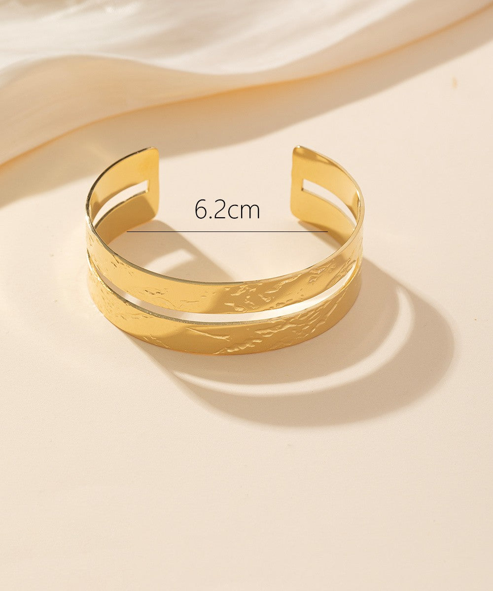 Bracelet Manchette Acier inoxydable 24BRA004