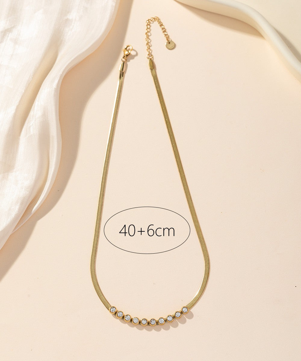 Collier Ras de cou Acier 24CCA008