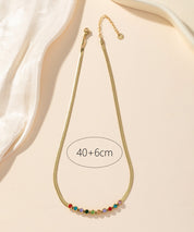 Collier Ras de cou Acier 24CCA008