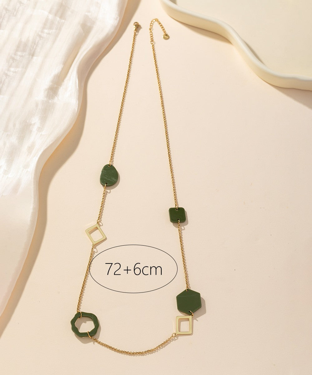 Collier Sautoir Acier 24CCA011