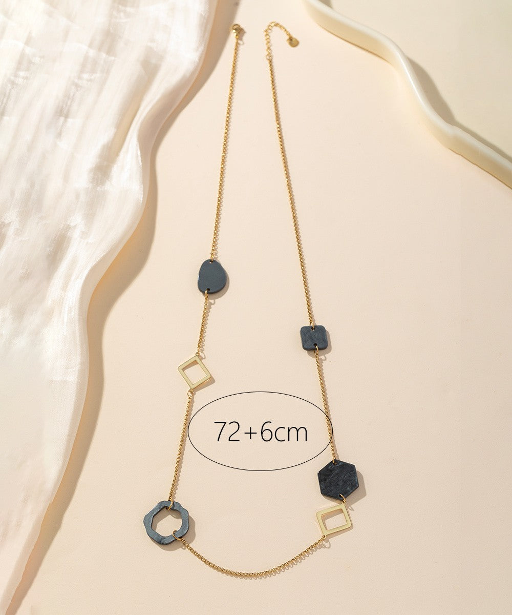 Collier Sautoir Acier 24CCA011