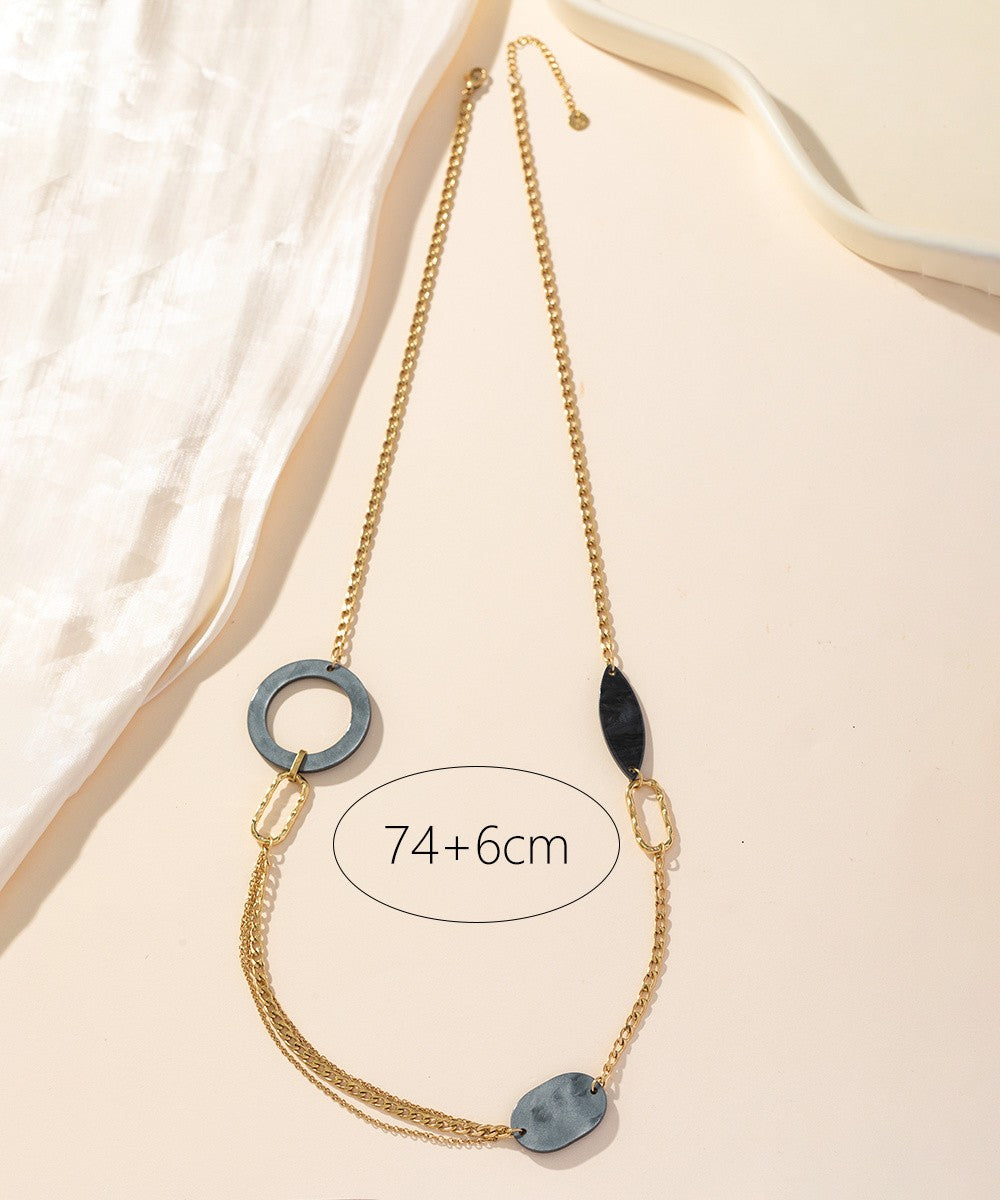 Collier Sautoir Acier 24CCA013