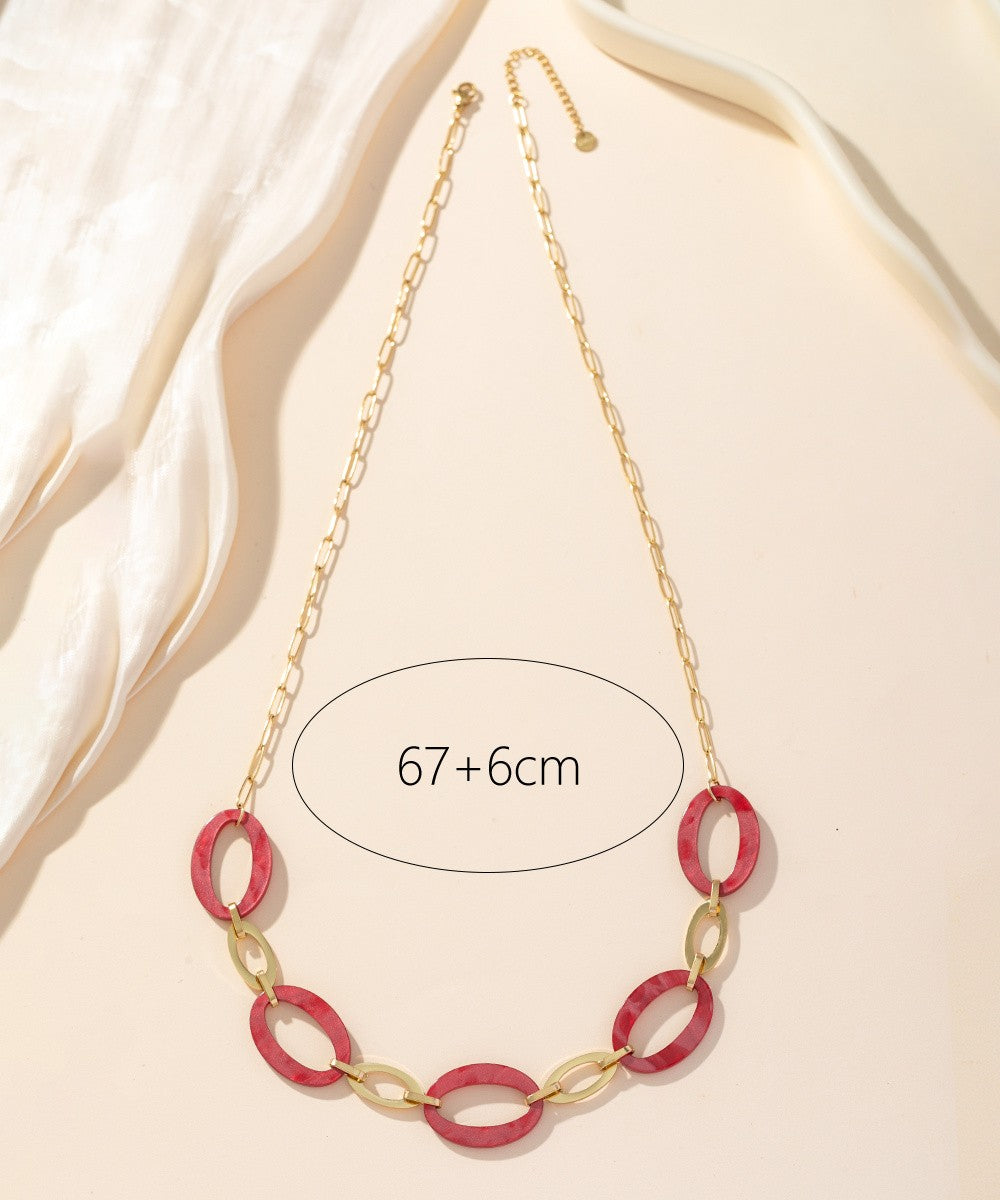 Collier Sautoir Acier 24CCA015