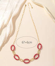Collier Sautoir Acier 24CCA015