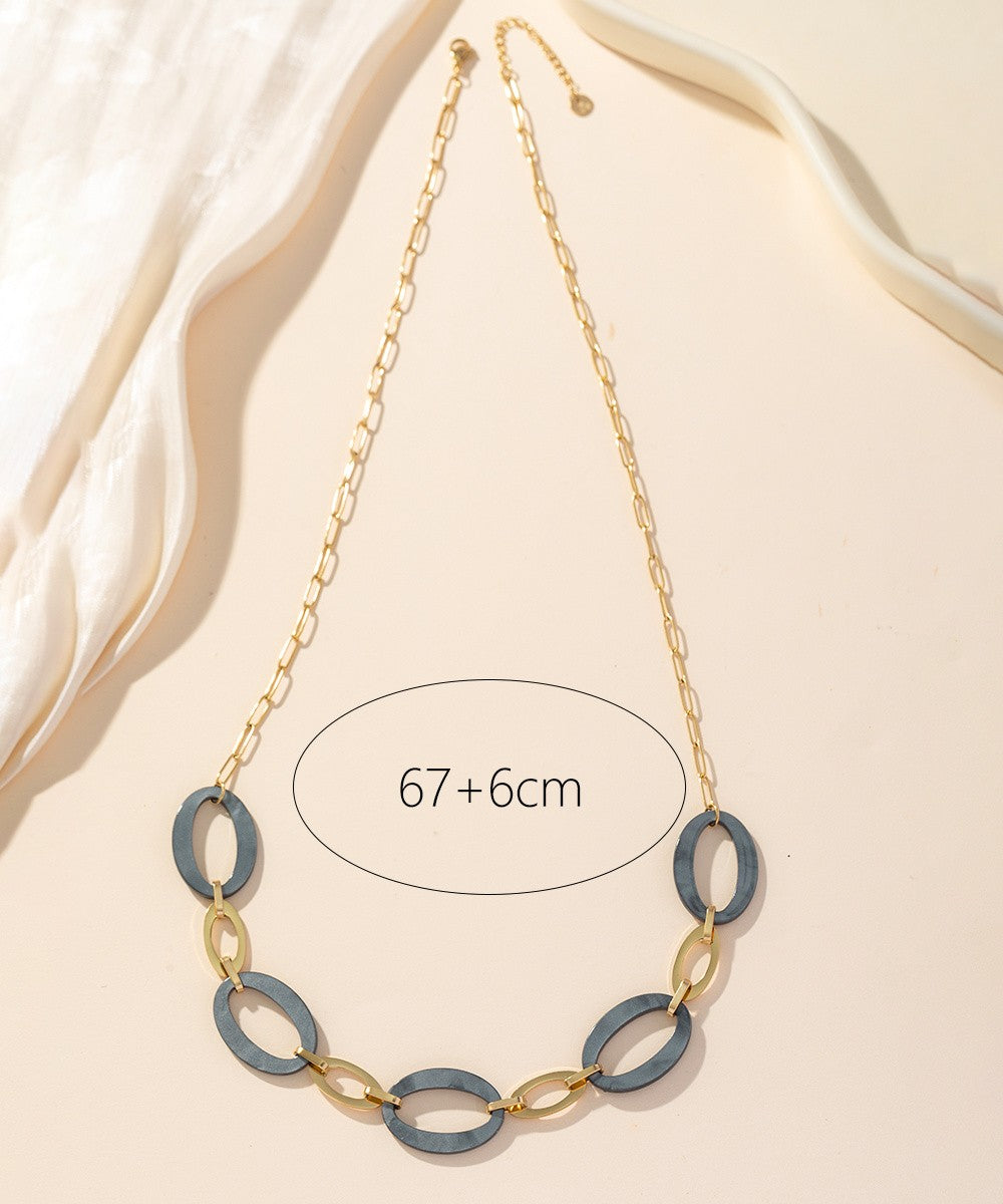 Collier Sautoir Acier 24CCA015
