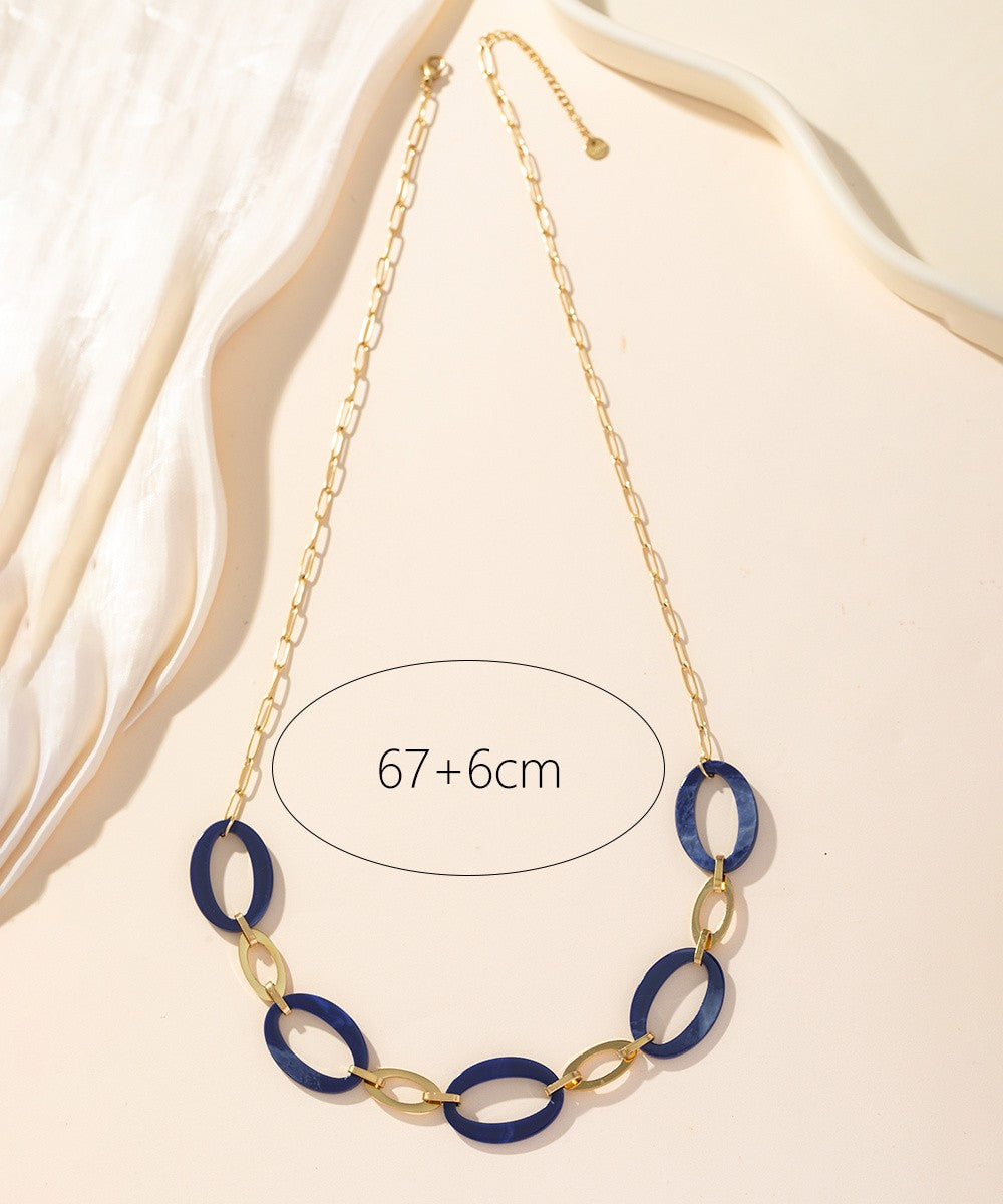 Collier Sautoir Acier 24CCA015