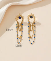 Boucles d'oreilles Clou Acier 24BOA024