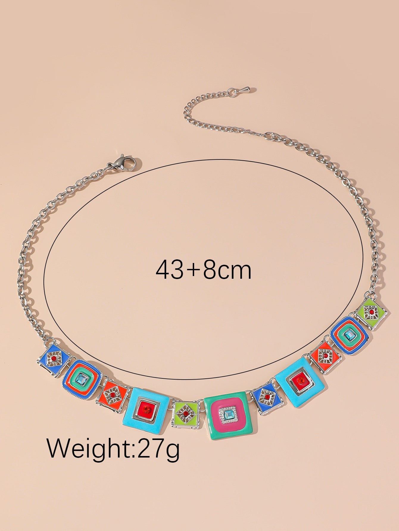 Collier chaine acier inoxydable 24PECC002