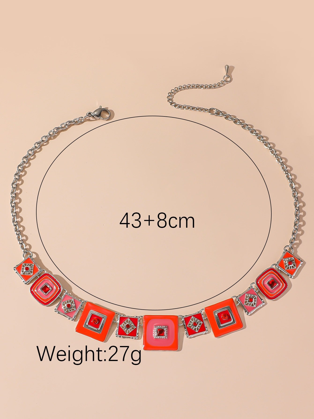 Collier chaine acier inoxydable 24PECC002