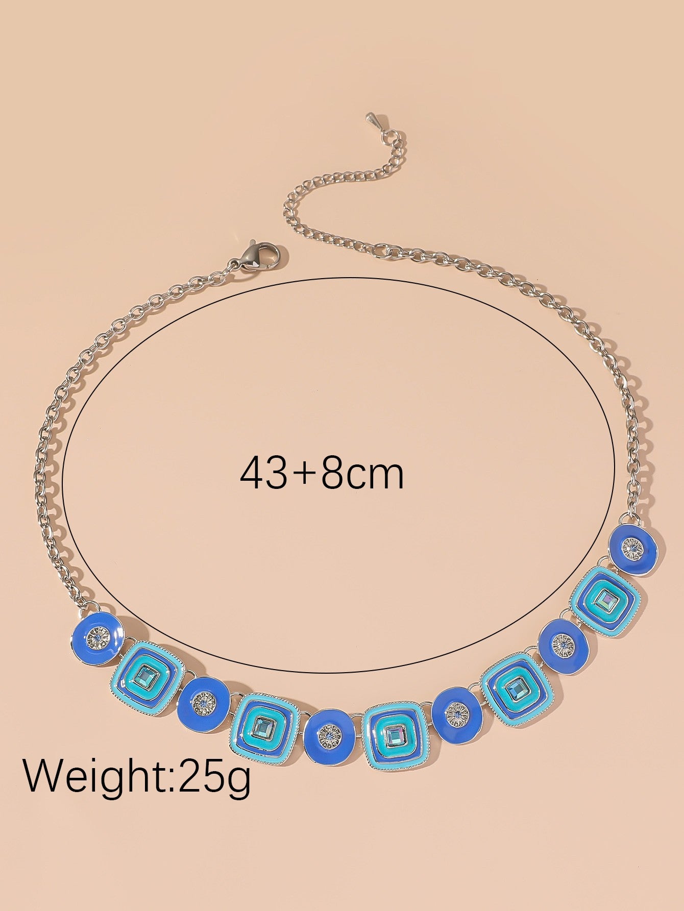Collier chaine acier inoxydable 24PECC003