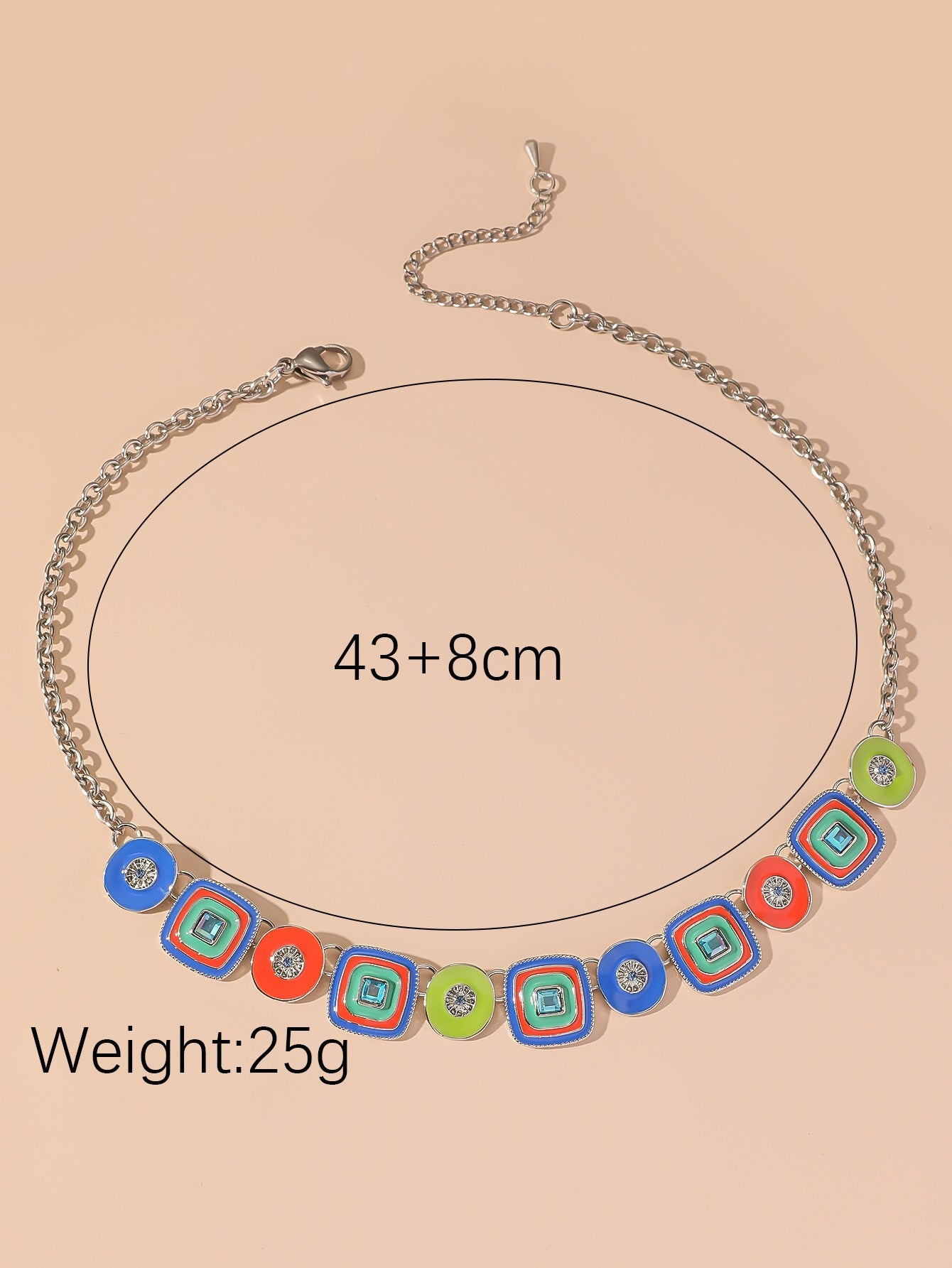 Collier chaine acier inoxydable 24PECC003