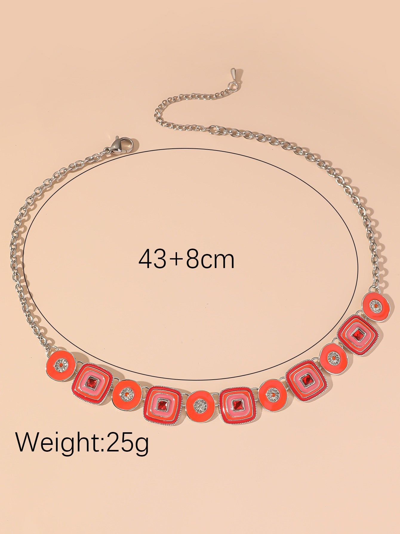 Collier chaine acier inoxydable 24PECC003