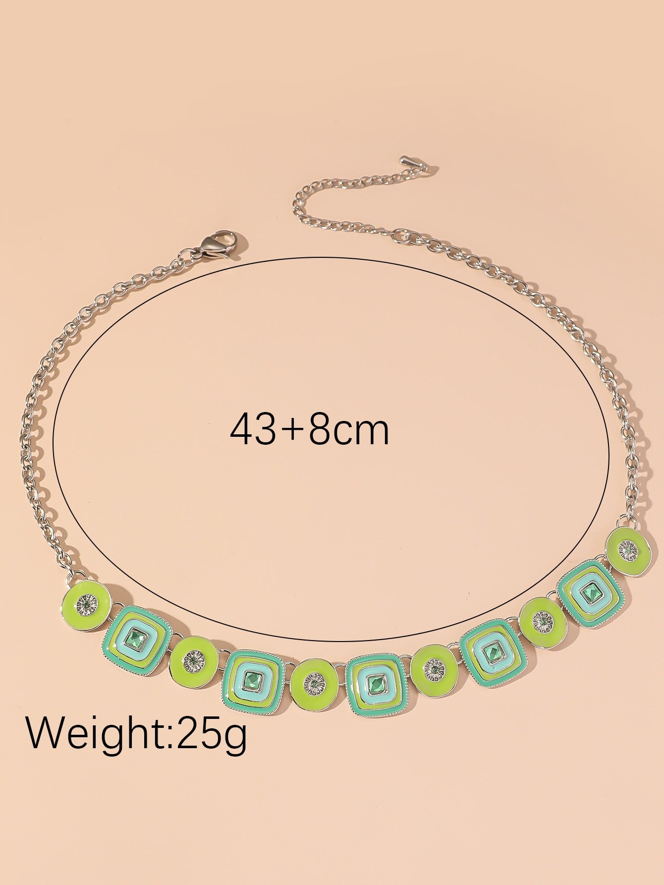 Collier chaine acier inoxydable 24PECC003