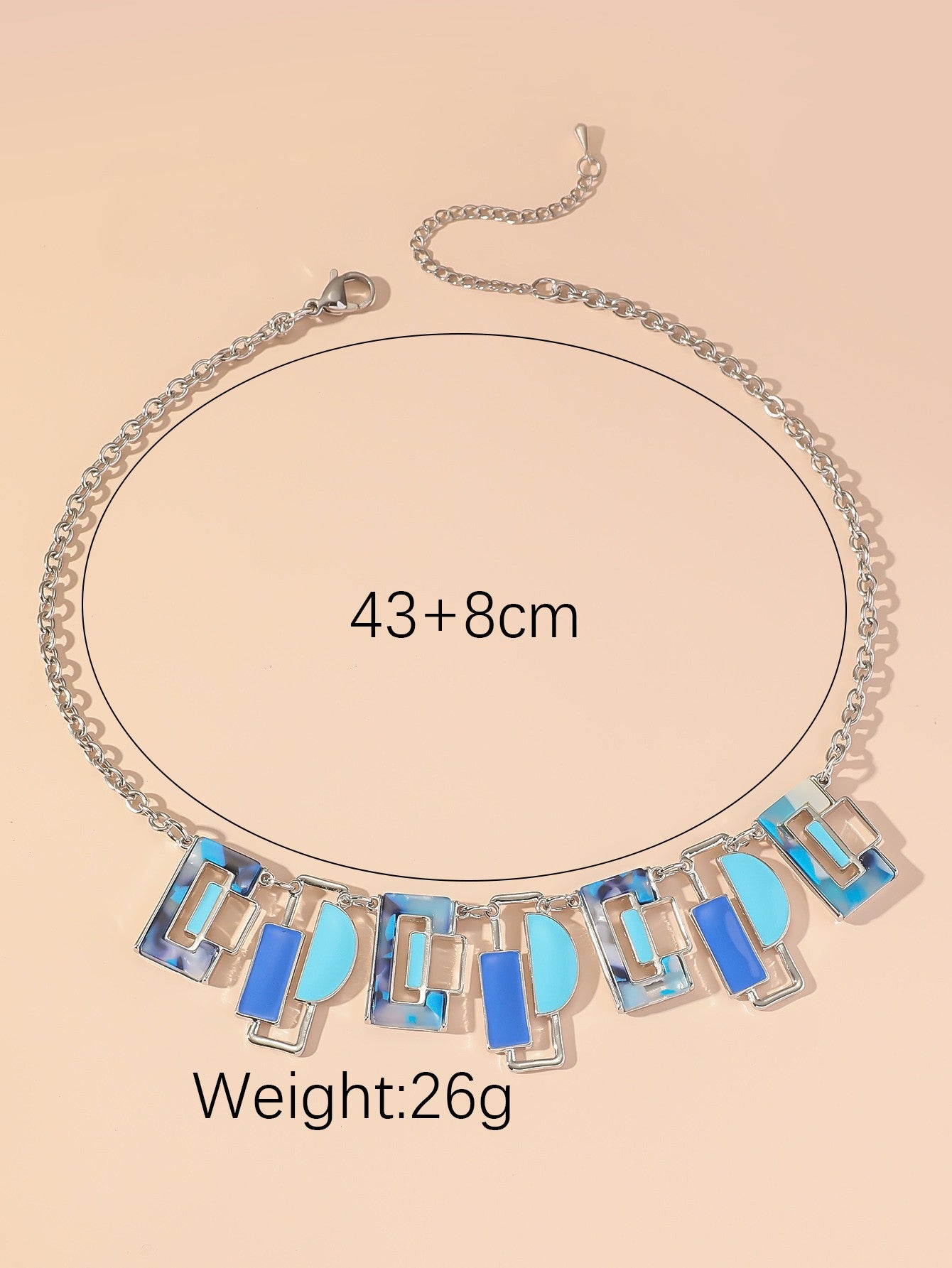 Collier chaine acier inoxydable 24PECC004