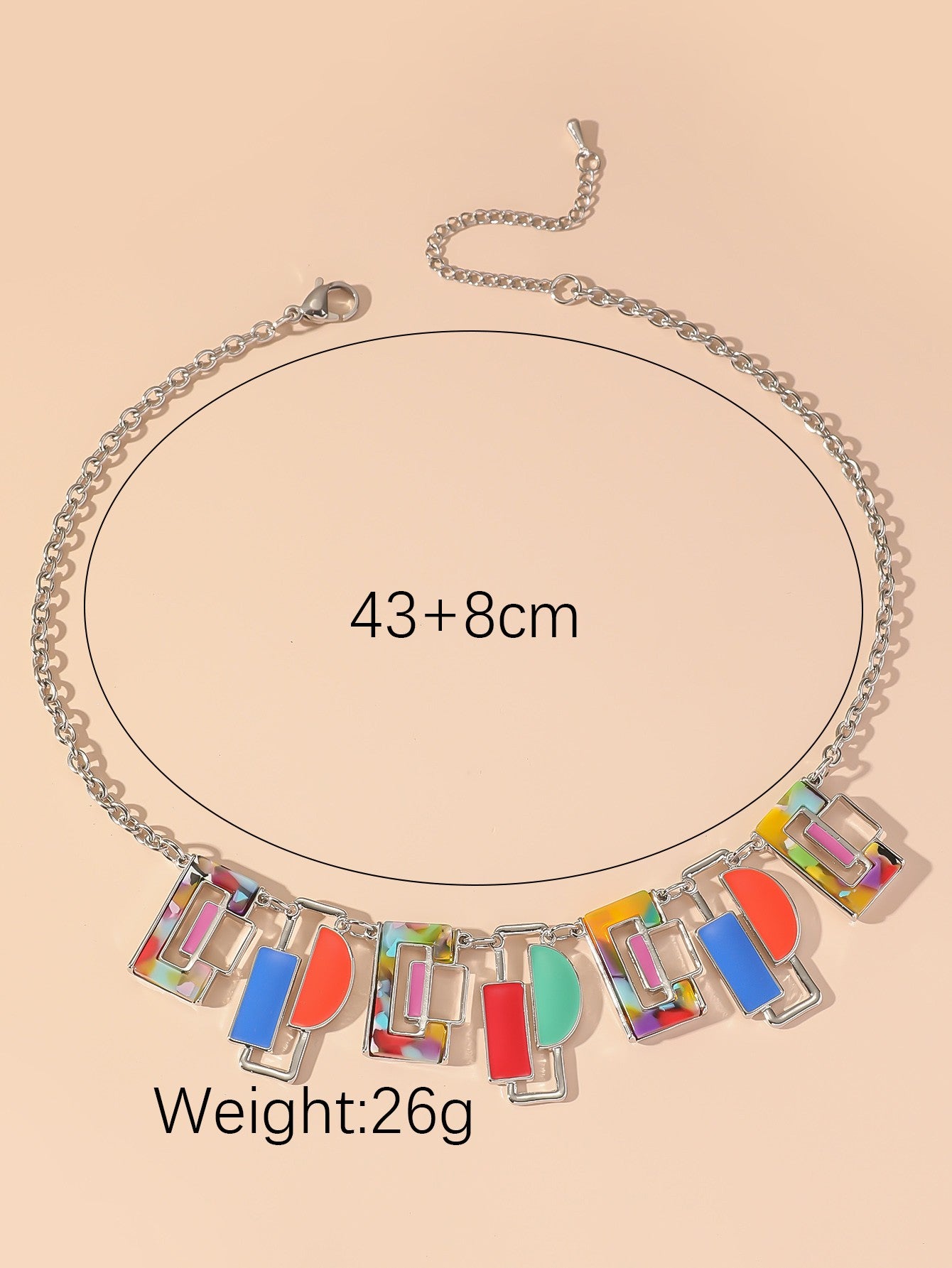 Collier chaine acier inoxydable 24PECC004