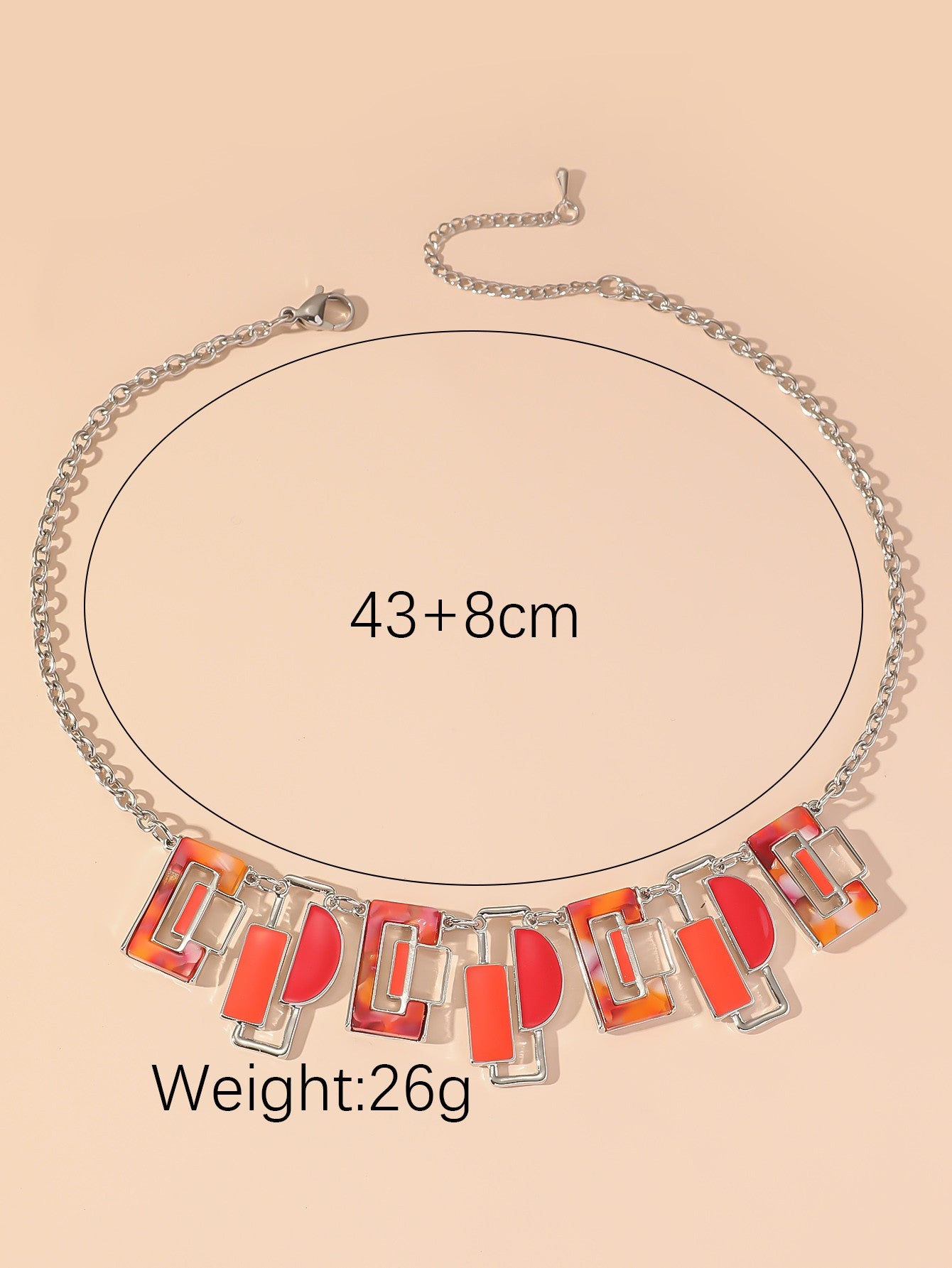 Collier chaine acier inoxydable 24PECC004