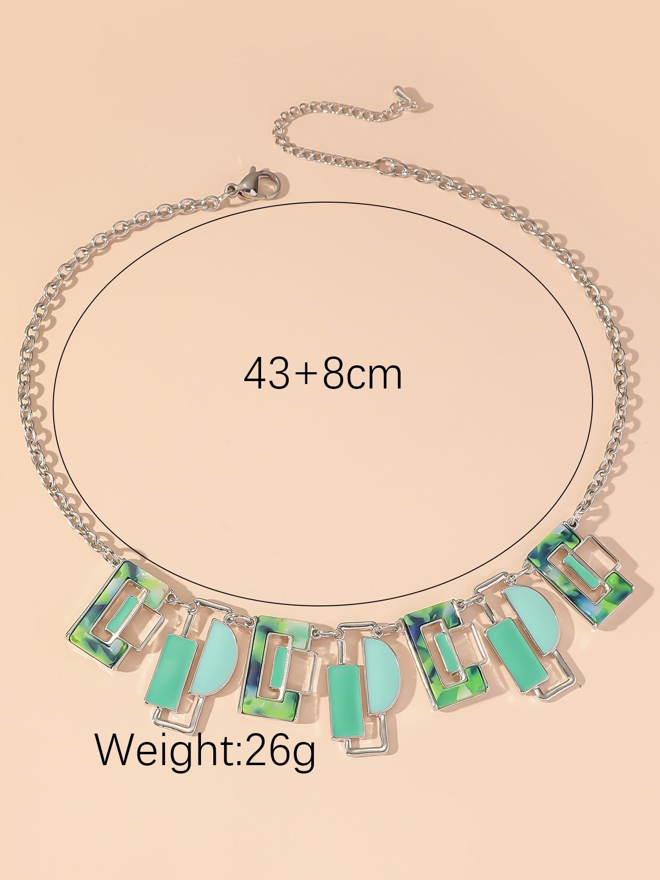 Collier chaine acier inoxydable 24PECC004