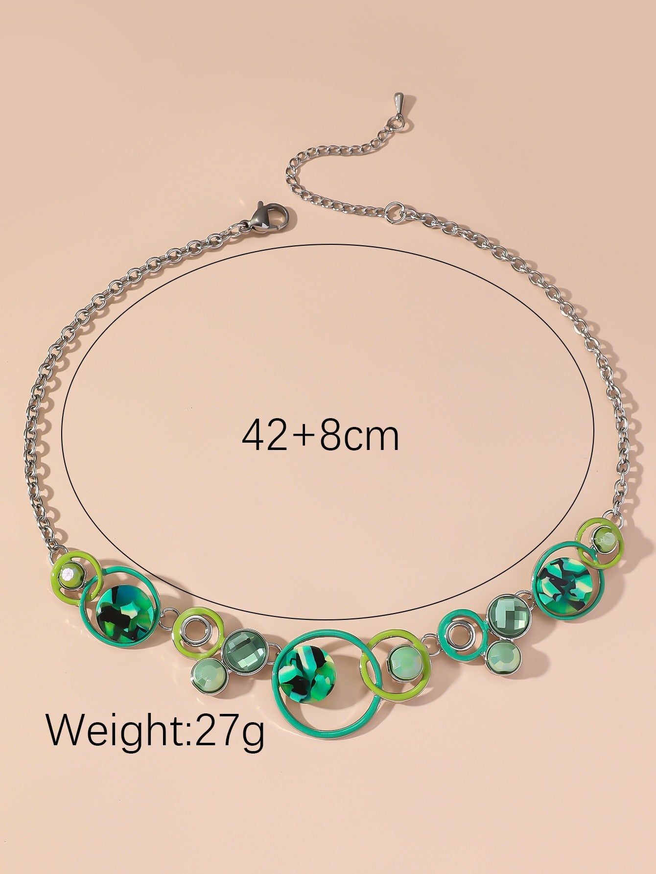 Collier chaine acier inoxydable 24PECC005