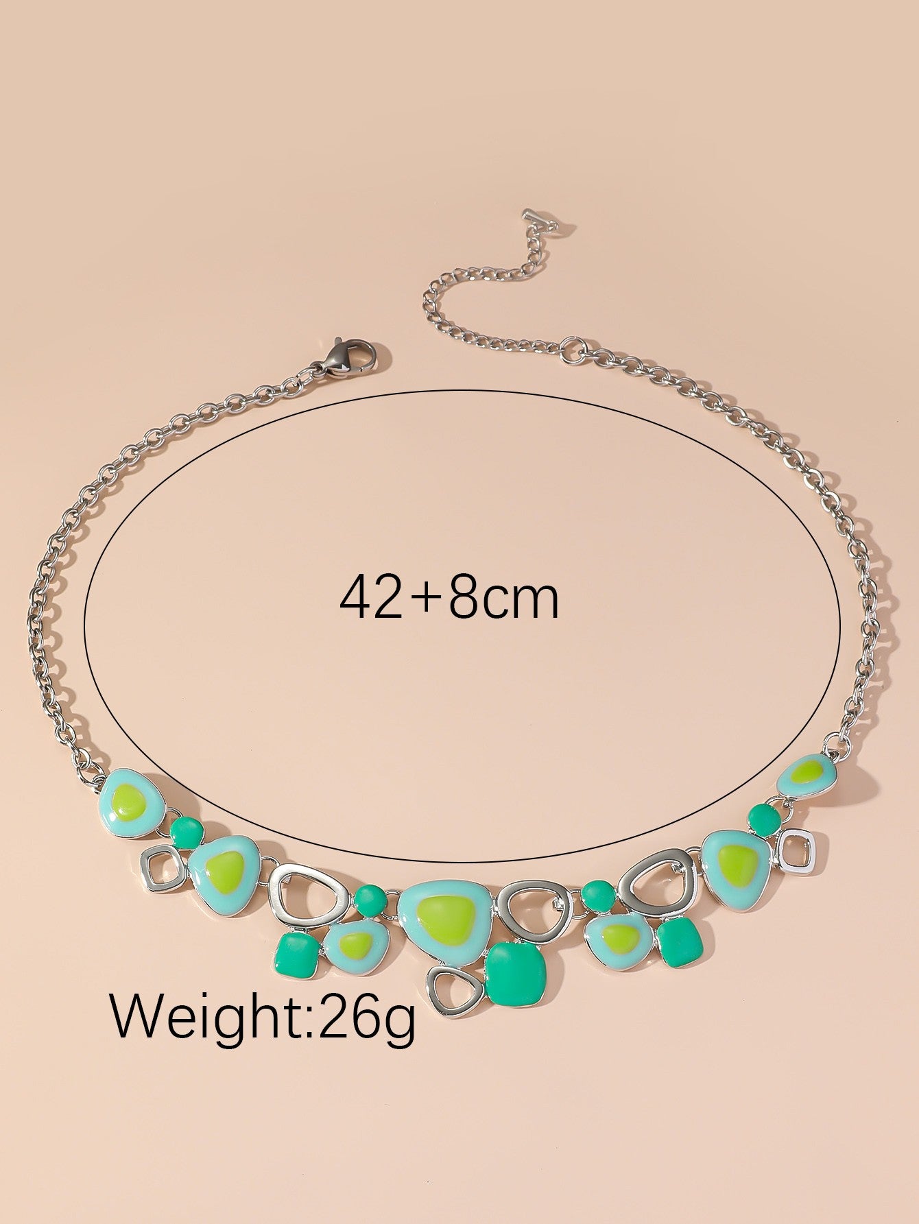 Collier chaine acier inoxydable 24PECC007