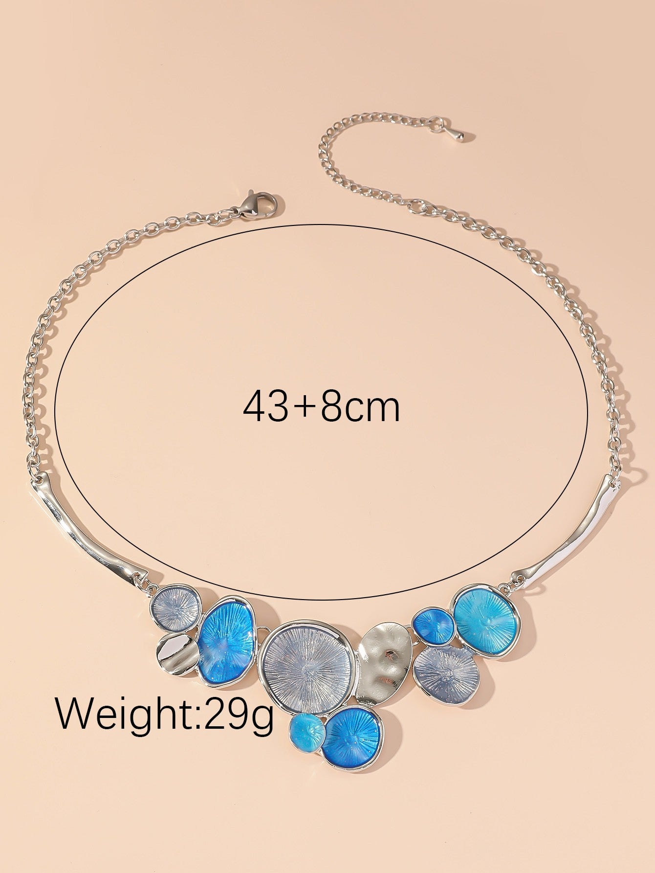 Collier chaine acier inoxydable 24PECC009