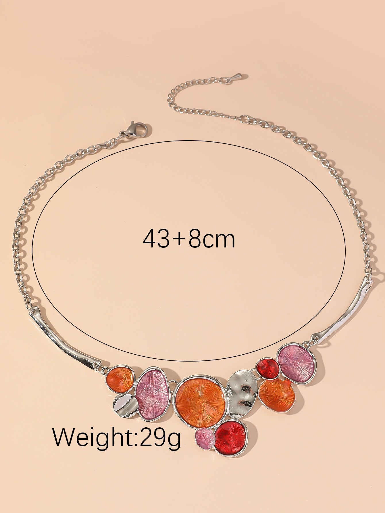 Collier chaine acier inoxydable 24PECC009