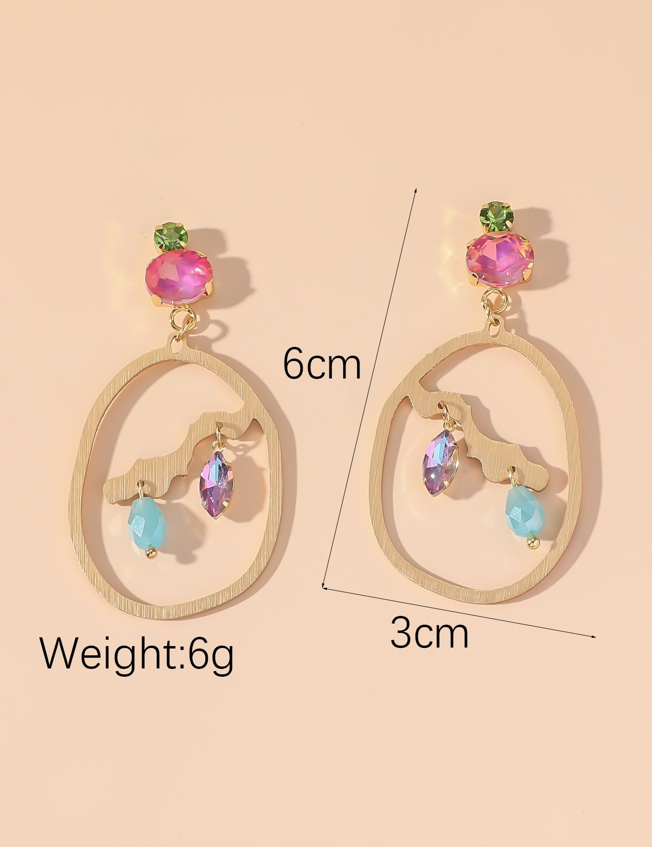 Boucles d'oreilles Clou 24PEBOL009
