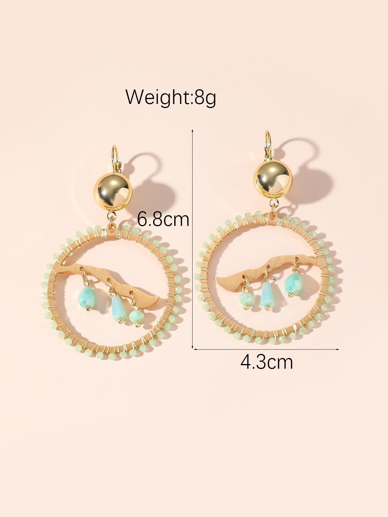 Boucles d'oreilles Dormeuse 24PEBOL010